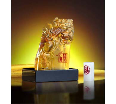 金龍聚福吉祥擺件