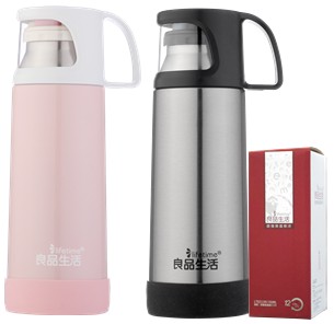 良品生活 印象保溫杯LTG21109 不銹鋼真空保溫瓶