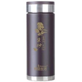 良品生活 直筒紫砂杯LTG19008 茶杯 茶瓶